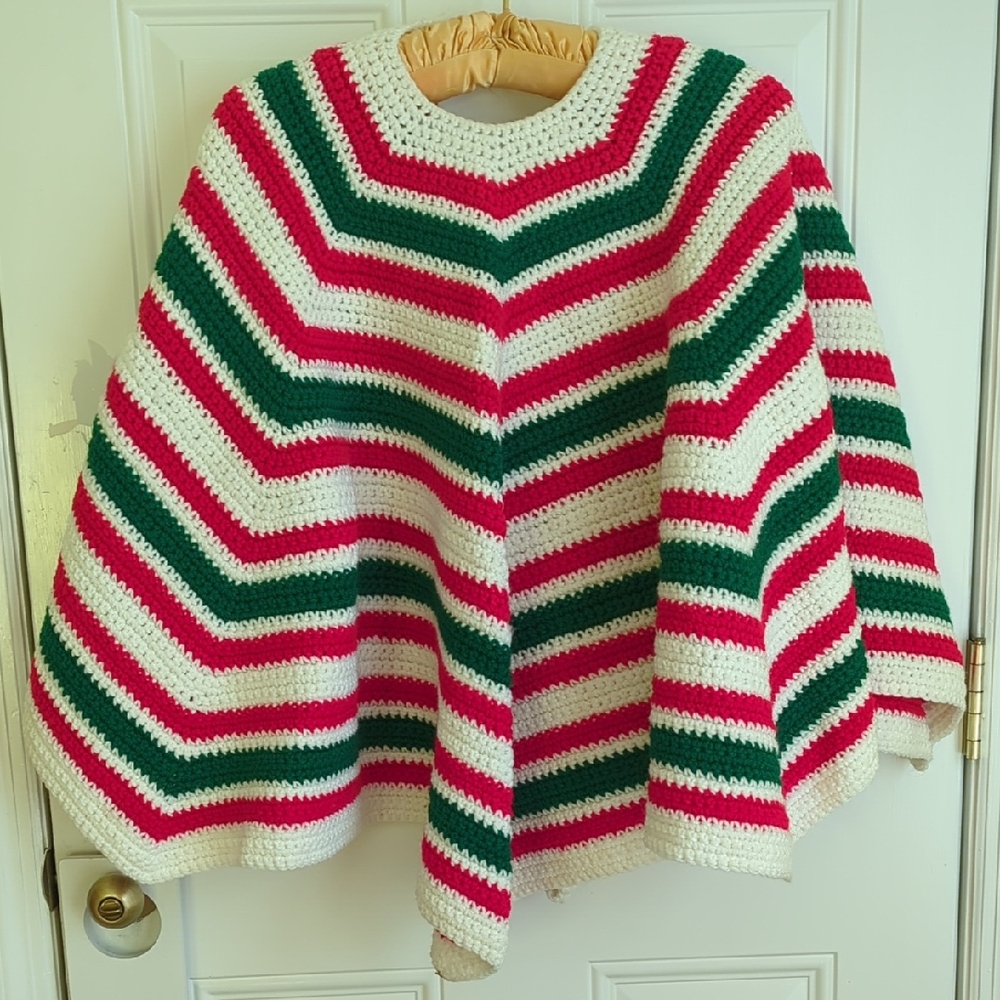 Hand Made Christmas Tree Skirt Hand. Crocheted
